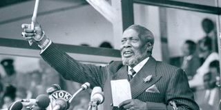 Former President Mzee Jomo Kenyatta