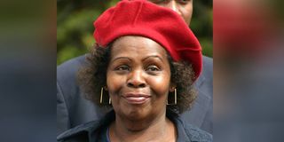Lucy Kibaki.