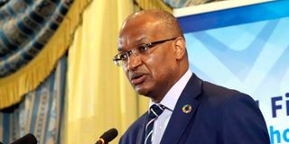 Central Bank of Kenya Governor Dr Patrick Njoroge