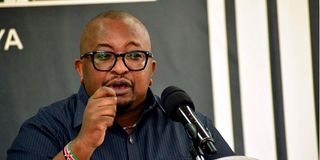 Housing Principal Secretary Charles Hinga 