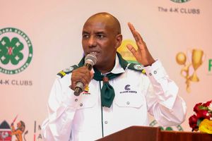 Crop Development Principal Secretary Philip Kello