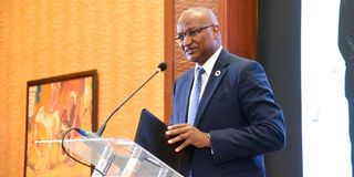 Central Bank of Kenya Governor Patrick Njoroge