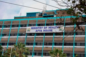 Afya House in Nairobi, which houses the Ministry of Health headquarters