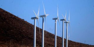 Lake Turkana Wind Power project in Laisamis, Marsabit County.