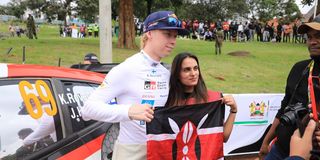 World rally champion Kalle Rovanpera