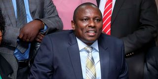 National Assembly Majority Leader Kimani Ichung’wa