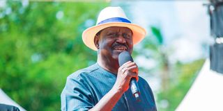 Raila Odinga.