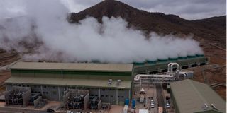 Olkaria I geothermal station 