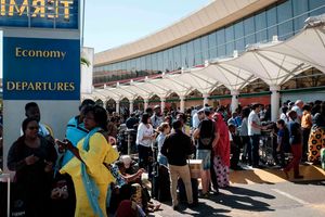 Passengers at JKIA