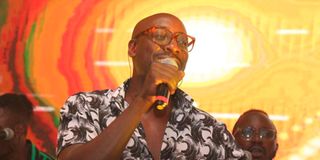 Singer Bien Aime Baraza of Sauti Sol