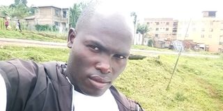 John Musa who was shot dead by police near KCB Bank in Kisii town. 