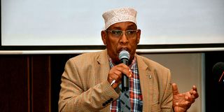 Mandera West MP Yussuf Adan Haji 