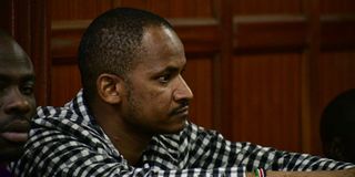 Babu Owino at Milimani Law Courts