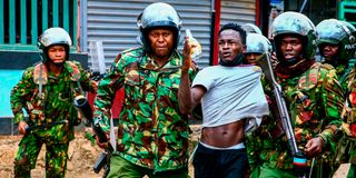 Kibra arrest