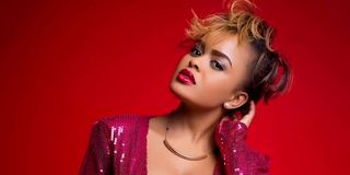 Kenyan singer and actress Avril.