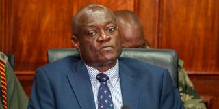 Prisons Commissioner-General John Warioba