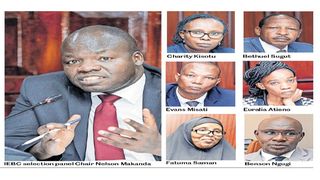 IEBC Selection Panel