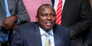 National Assembly Majority Leader Kimani Ichung’wah.