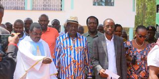 Raila in Nyamira