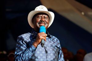 Azimio leader Raila Odinga