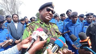 Inspector General of Police Japhet Koome