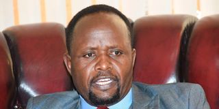 Trans Nzoia Governor George Natembeya.