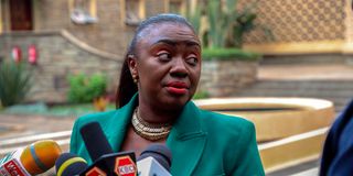 Nominated Senator Gloria Orwoba