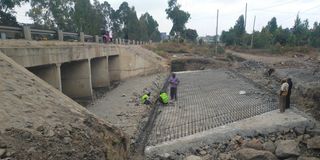 Kitengela service lane