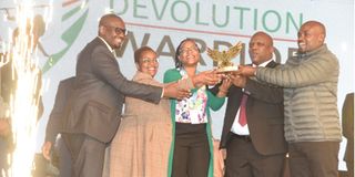 Devolution award