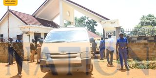 Wycliffe Oparanya butere home police eacc raid