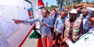 Kisii Governor Simba Arati, President William Ruto 