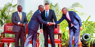 Moses Kuria, William Ruto, Rigathi Gachagua