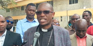 Reverend Hezekiah Murage of PCEA Kitengela