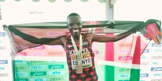 Kenya's Daniel Simiu 