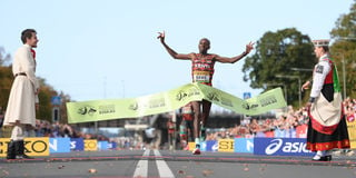 Kenya's Sebastian Sawe