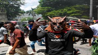 Haiti protesters 