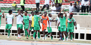 Gor Mahia striker Benson Omalla 