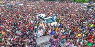 Ruto in Homa Bay