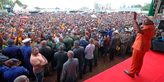 Ruto in Nyanza