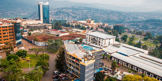 Kigali skyline