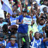 AFC Leopards fans cheer their team 