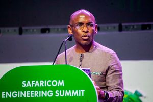 Safaricom CEO Peter Ndegwa