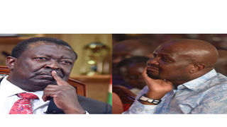 Musalia Mudavadi and Moses Kuria.