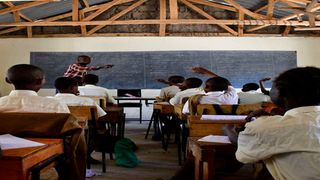 Grade Seven students at Ilmarba Junior Secondary School