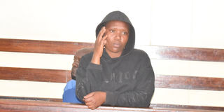 Suspect in court