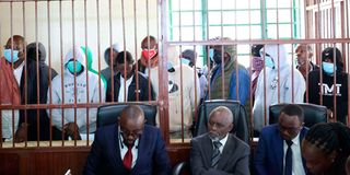 Former members of the disbanded Special Service Unit 