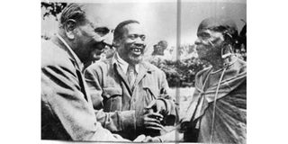 James Griffiths and Jomo Kenyatta