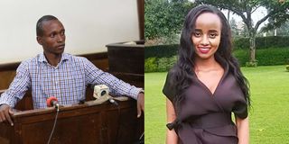 Naftali Kinuthia and Ivy Wangeci.