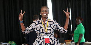 Tennis Kenya Secretary General Wanjiru Mbugua Karani 