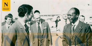 Prince King Charles visit to Kenya 1970s